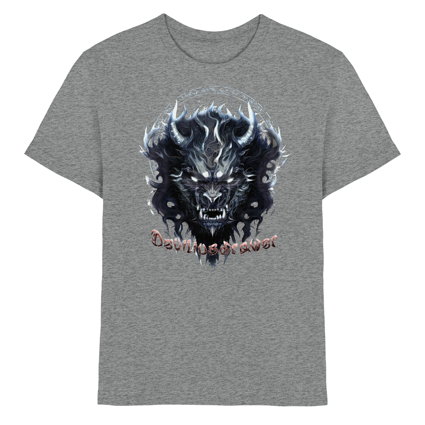 Deviliusdrawer Dark Wolf Mask - Kids Premium Shirt