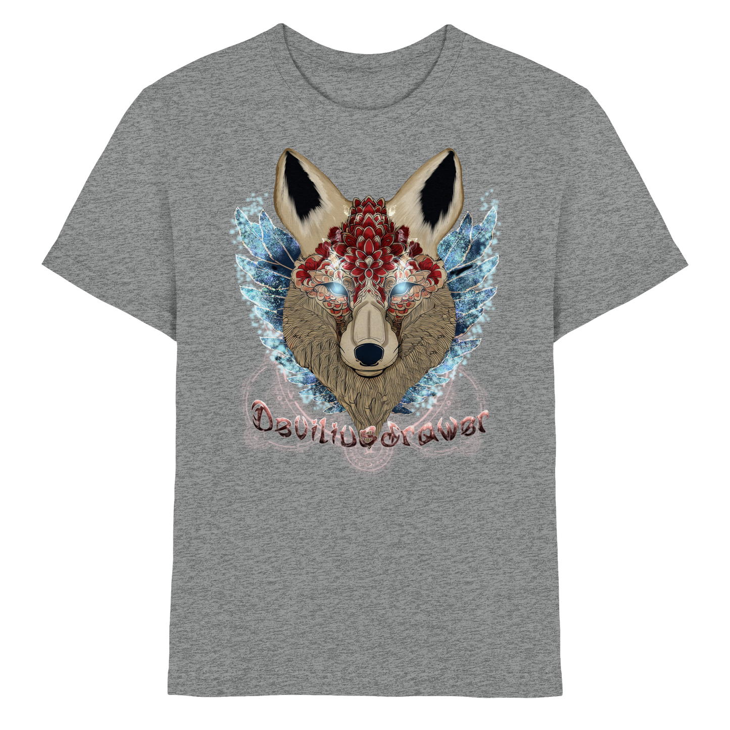 Deviliusdrawer Diamond Kitsune - Kids Premium Shirt