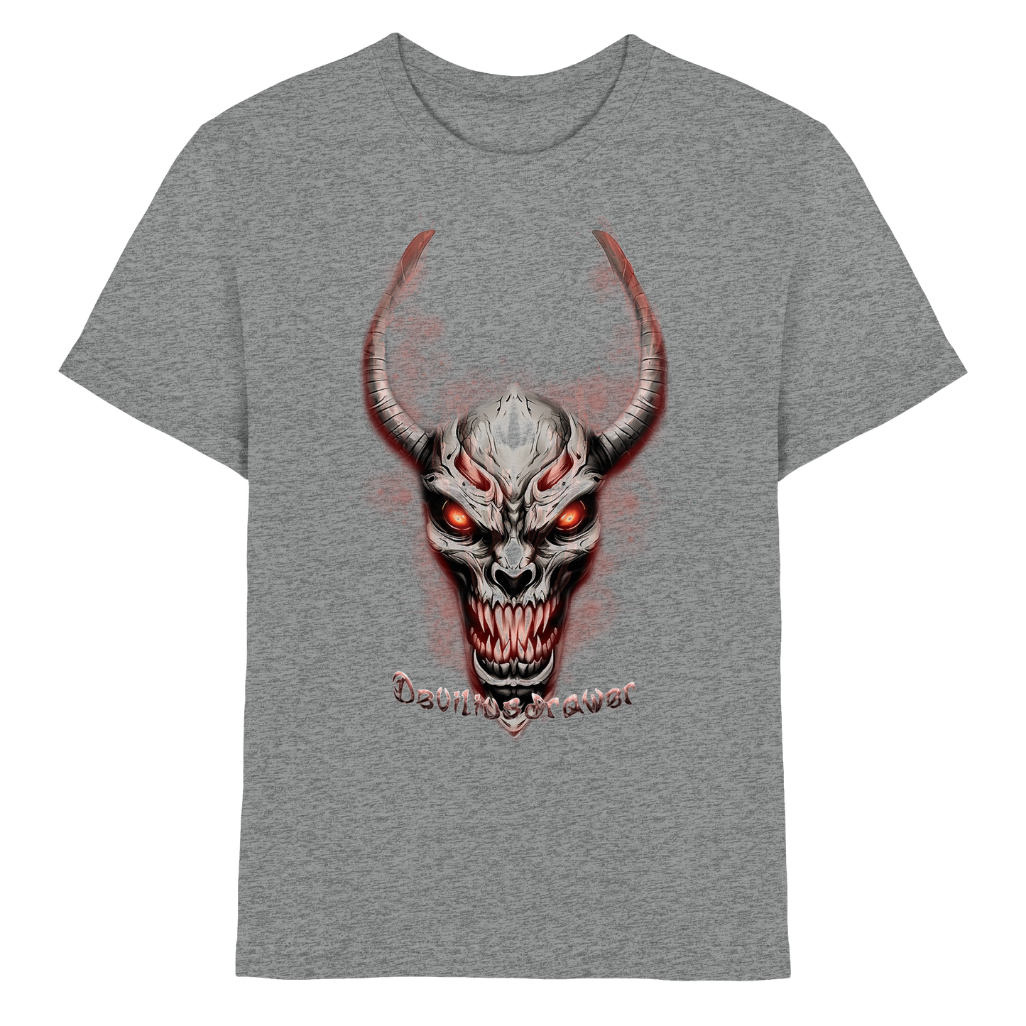 Deviliusdrawer Red Eyed Skeleton - Kids Premium Shirt