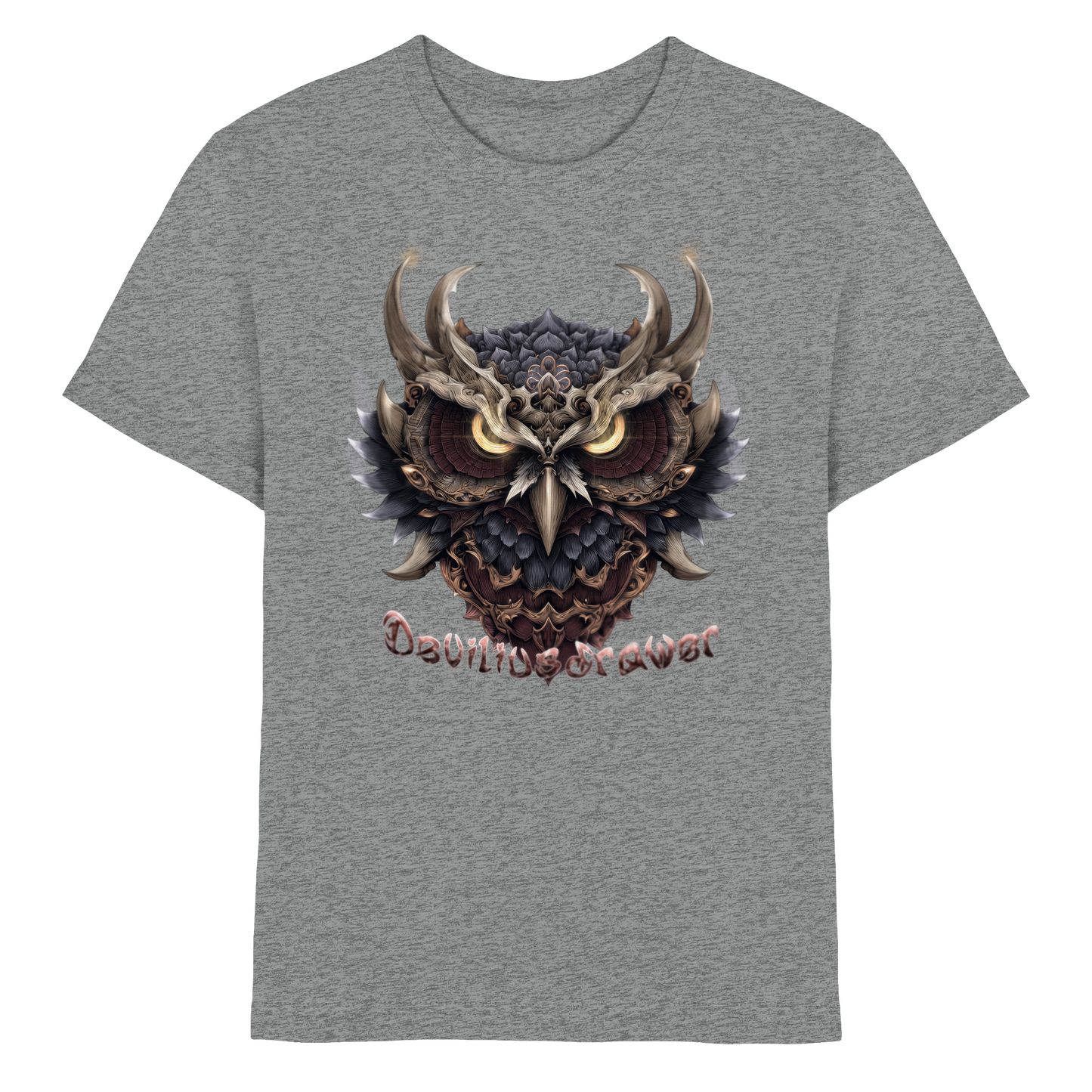 Deviliusdrawer Golden Owl - Kids Premium Shirt