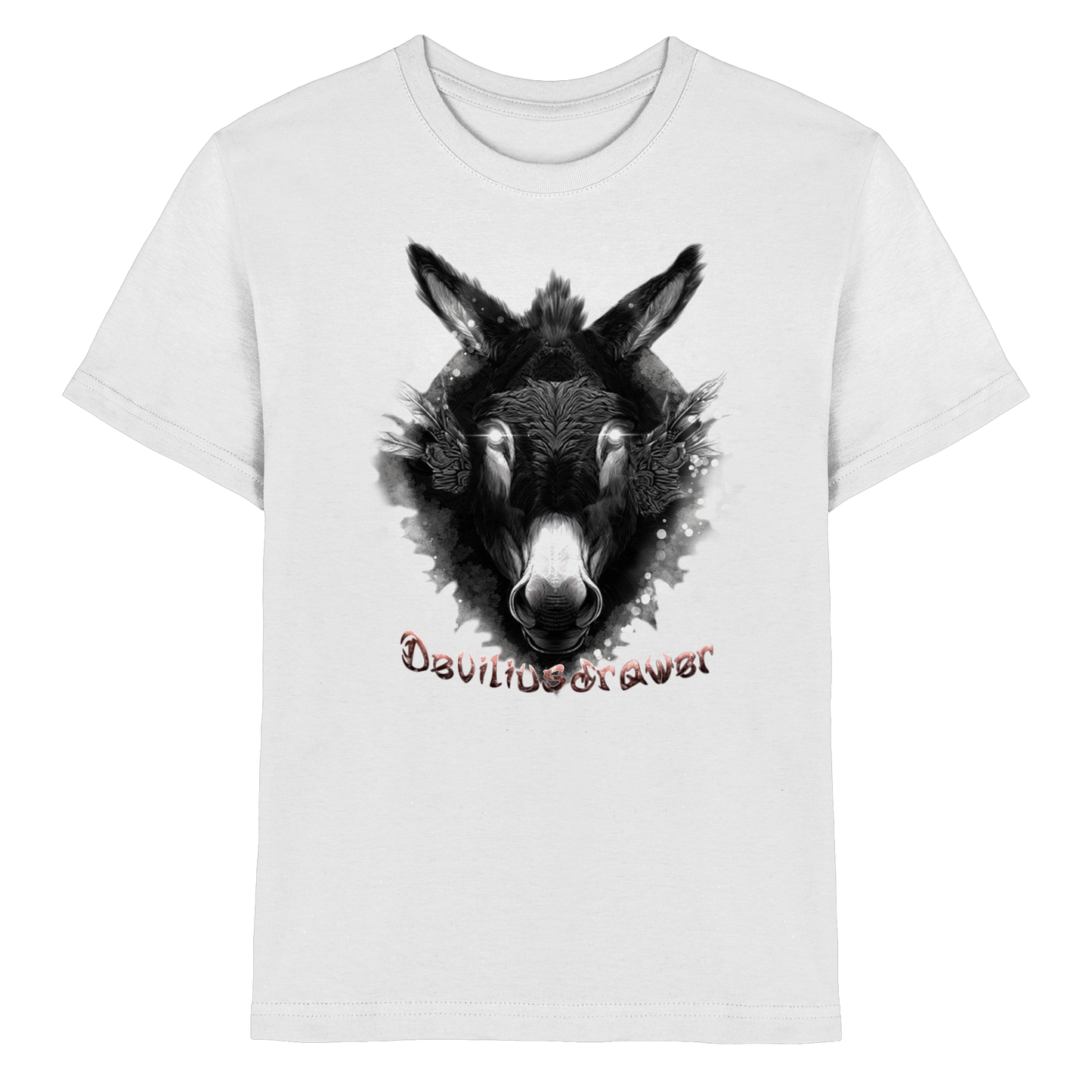 Deviliusdrawer Glowing Donkey - Kids Premium Shirt