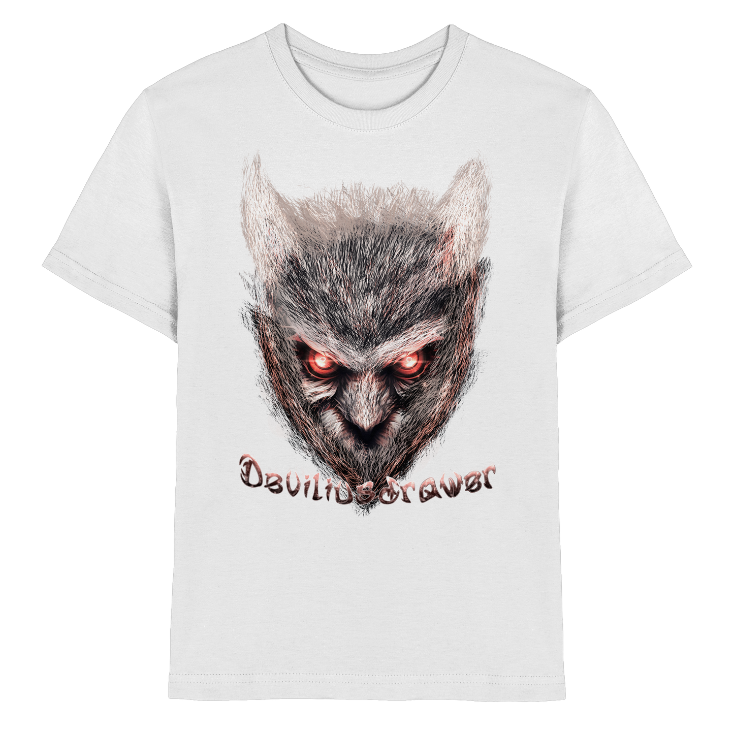 Deviliusdrawer Red Eyed Owl - Kids Premium Shirt