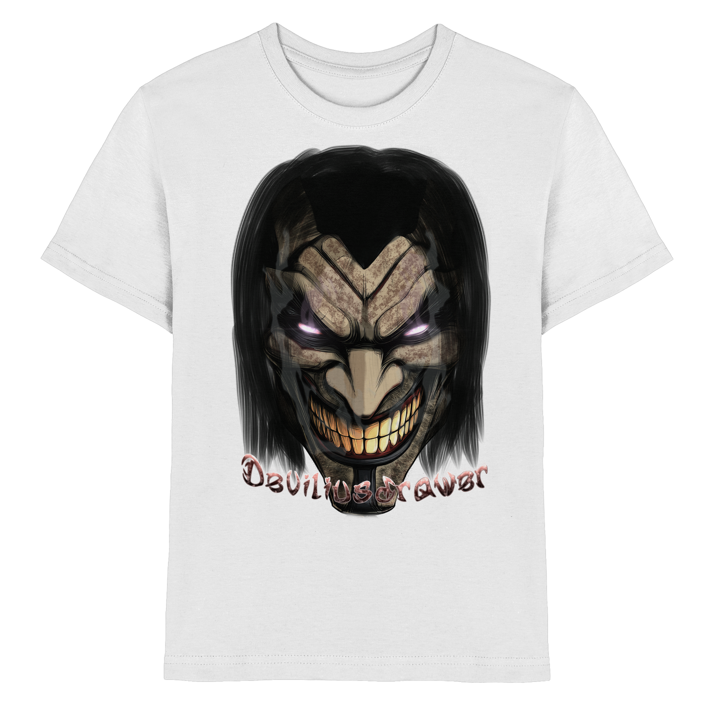 Deviliusdrawer Smiling Devil - Kids Premium Shirt
