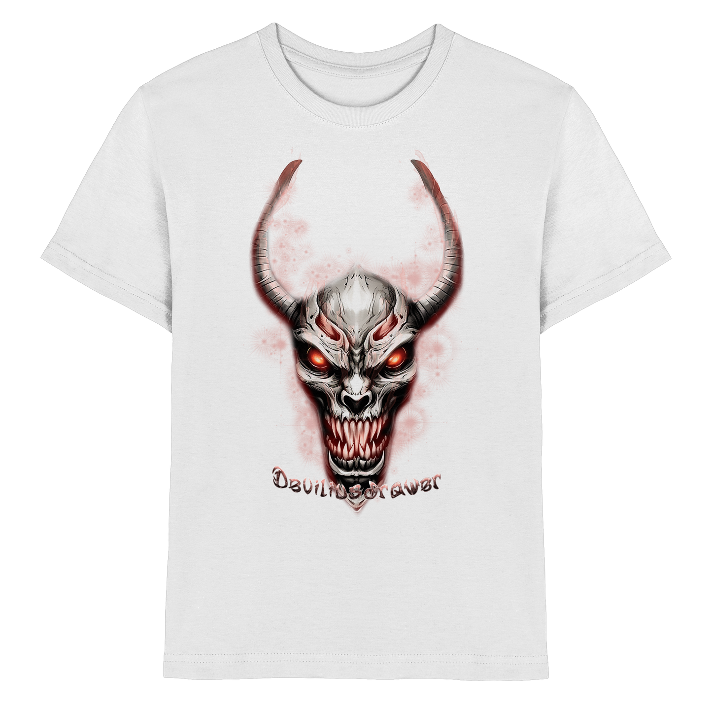 Deviliusdrawer Red Eyed Skeleton - Kids Premium Shirt