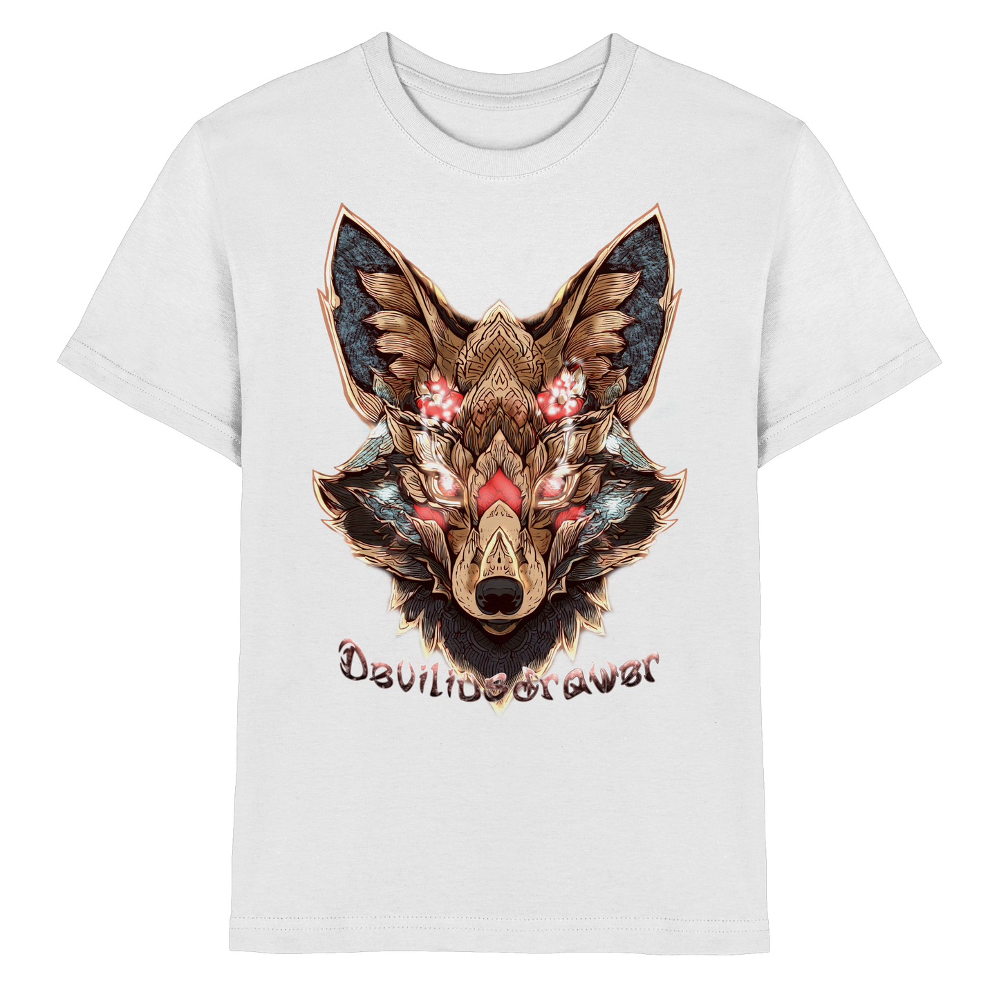 Deviliusdrawer Cristal Kitsune - Kids Premium Shirt