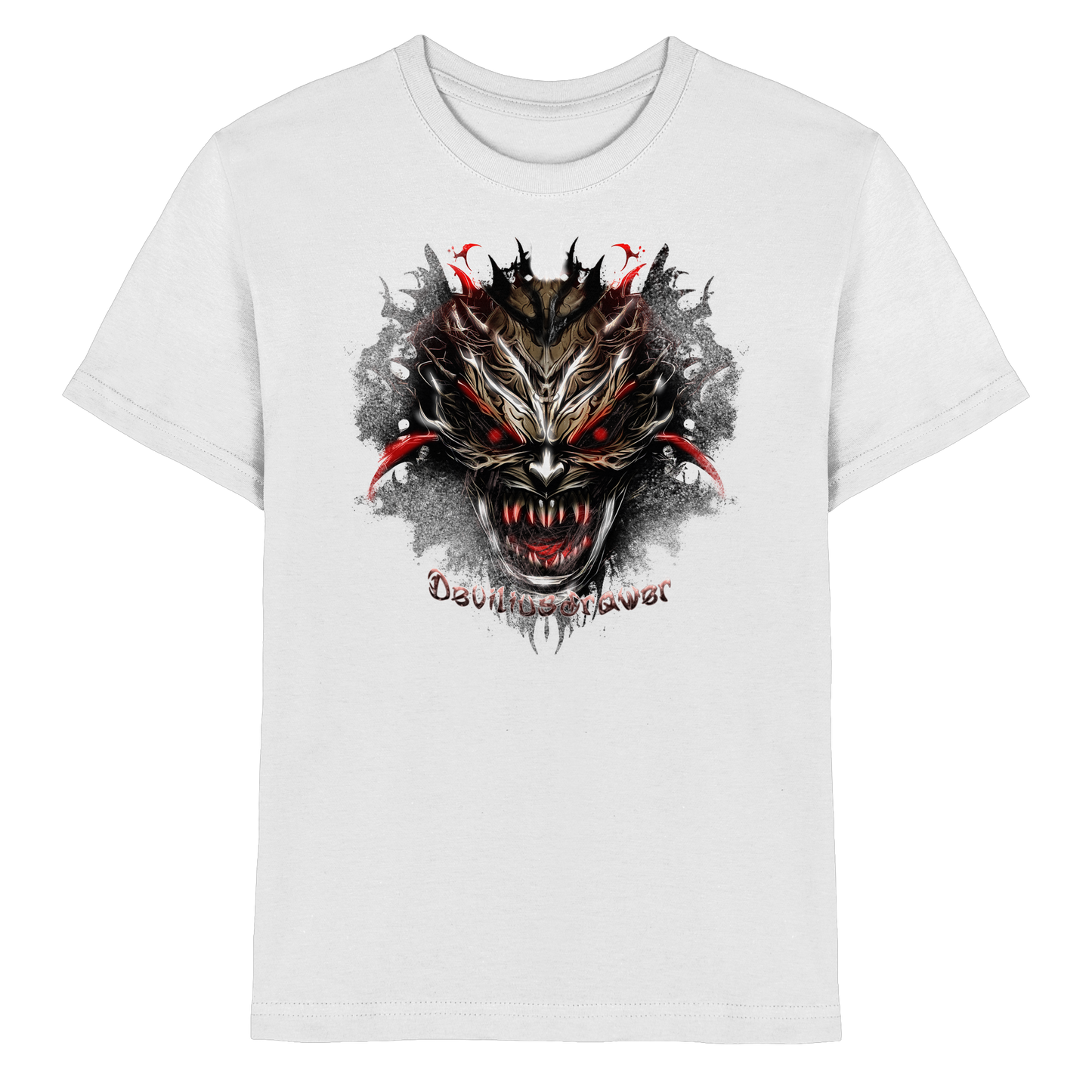 Deviliusdrawer Dark Redeyed Devil - Kids Premium Shirt