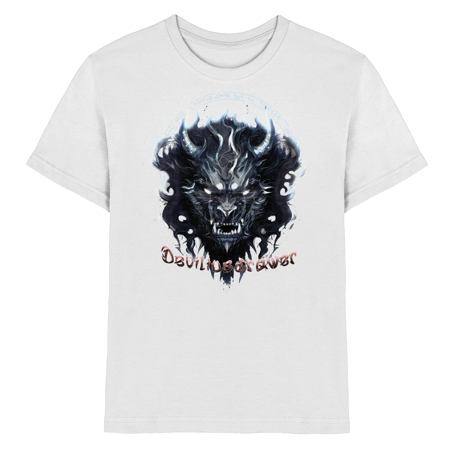Deviliusdrawer Dark Wolf Mask - Kids Premium Shirt