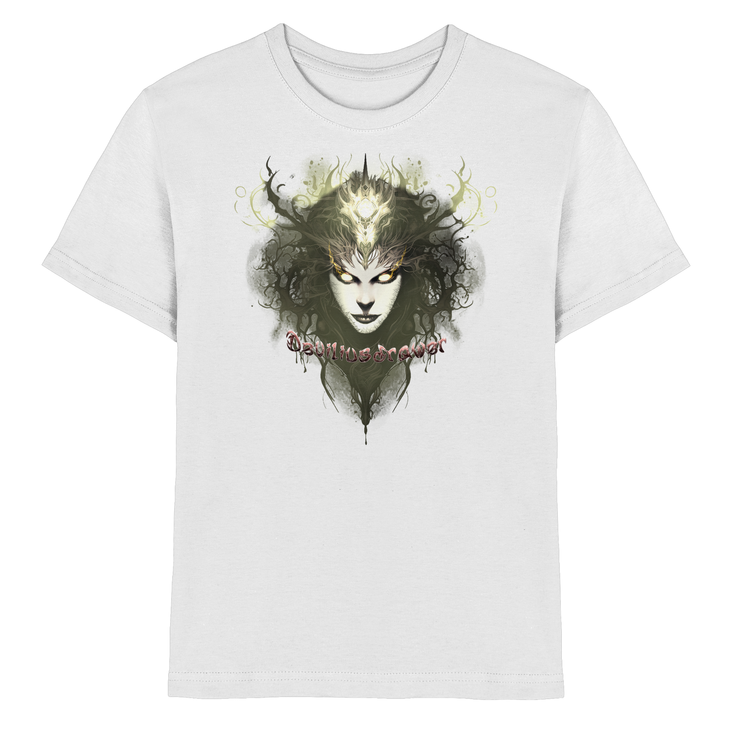 Deviliusdrawer Golden Demonica - Kids Premium Shirt