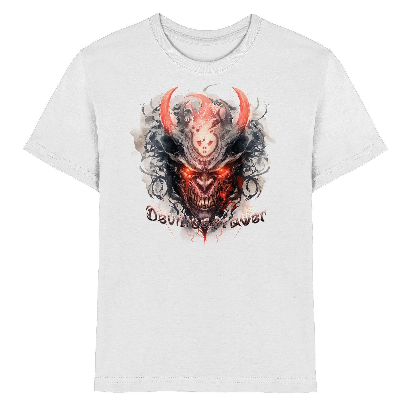 Deviliusdrawer Red Horn Devil - Kids Premium Shirt