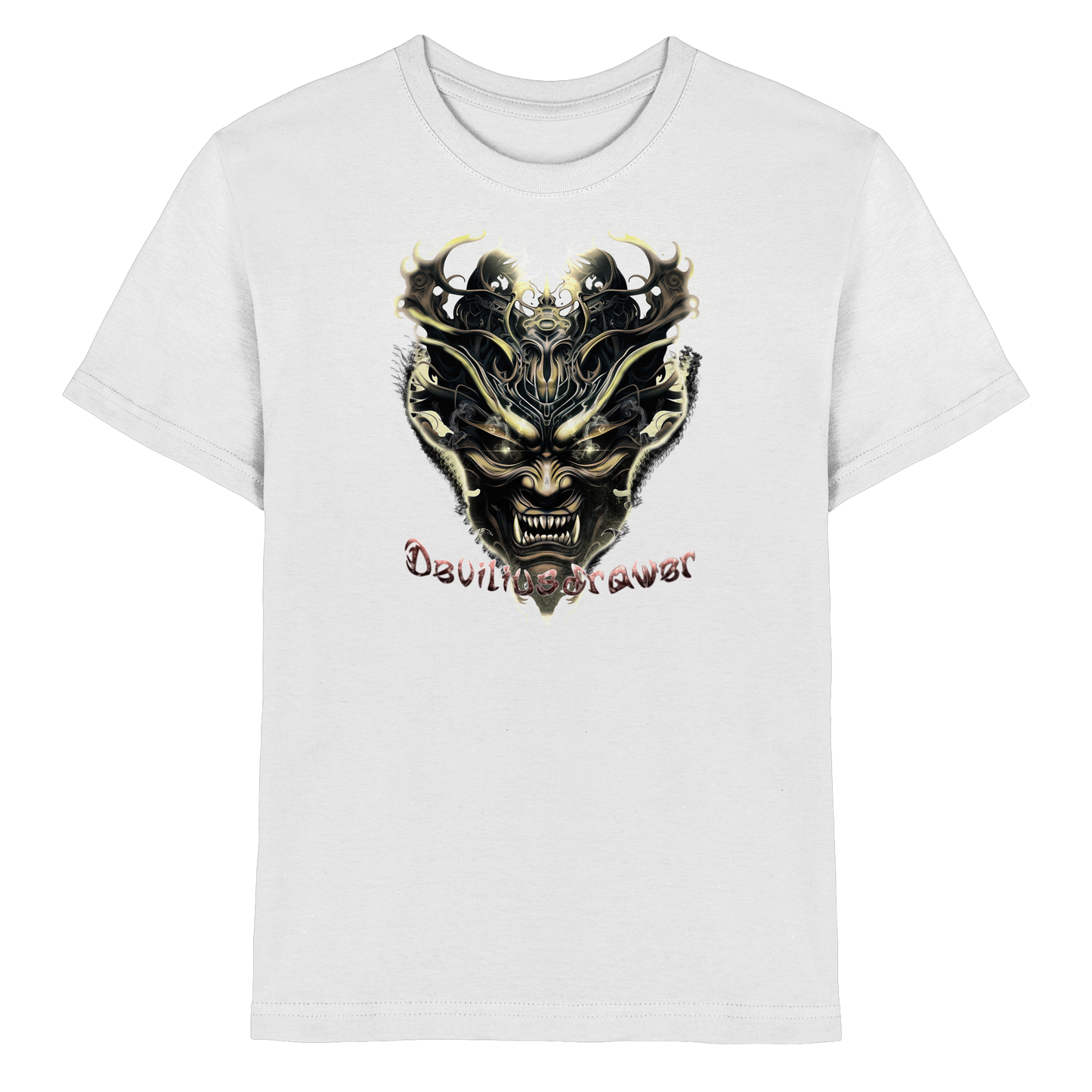 Deviliusdrawer Golden Demon Vampire - Kids Premium Shirt