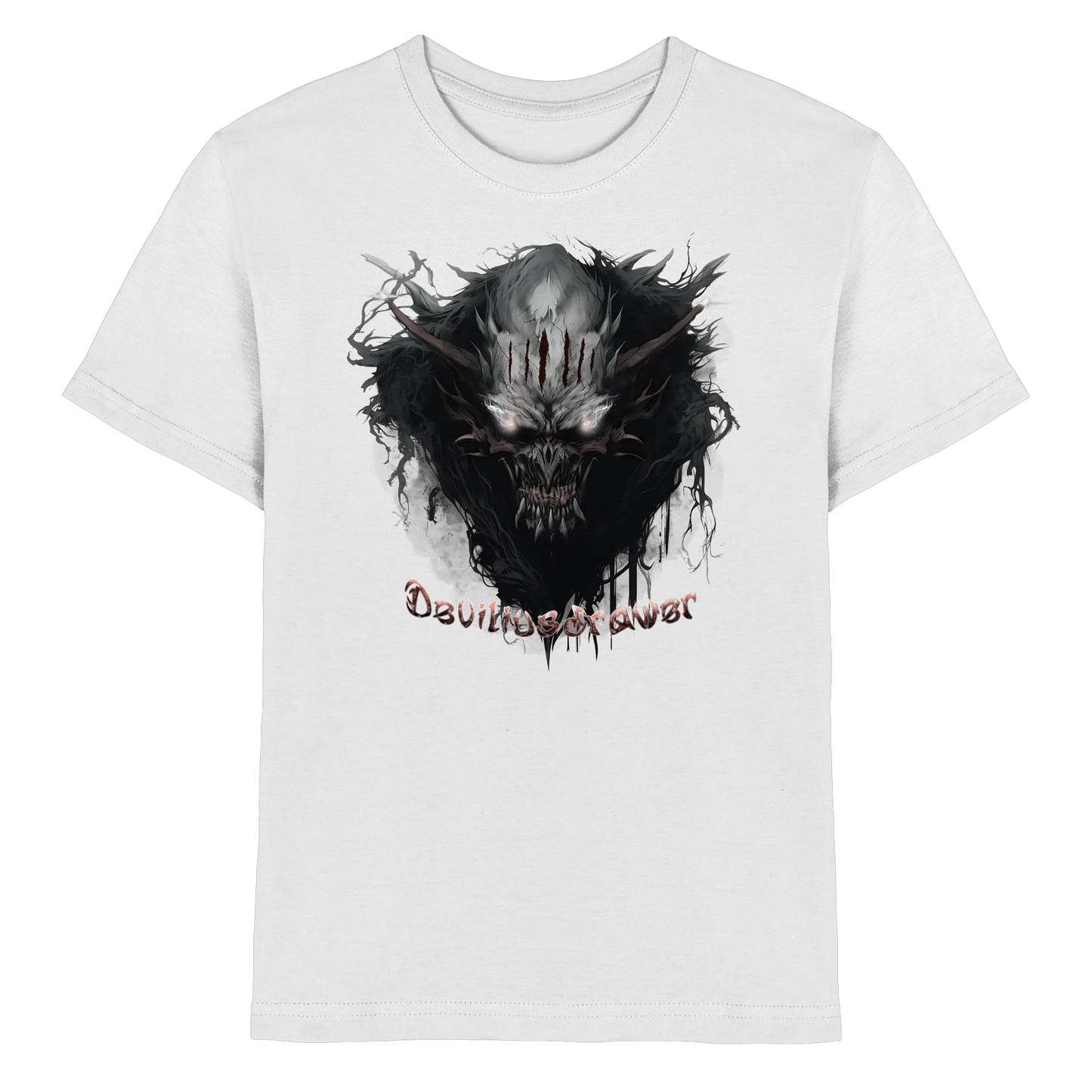 Deviliusdrawer Dark Smoke Demon - Kids Premium Shirt