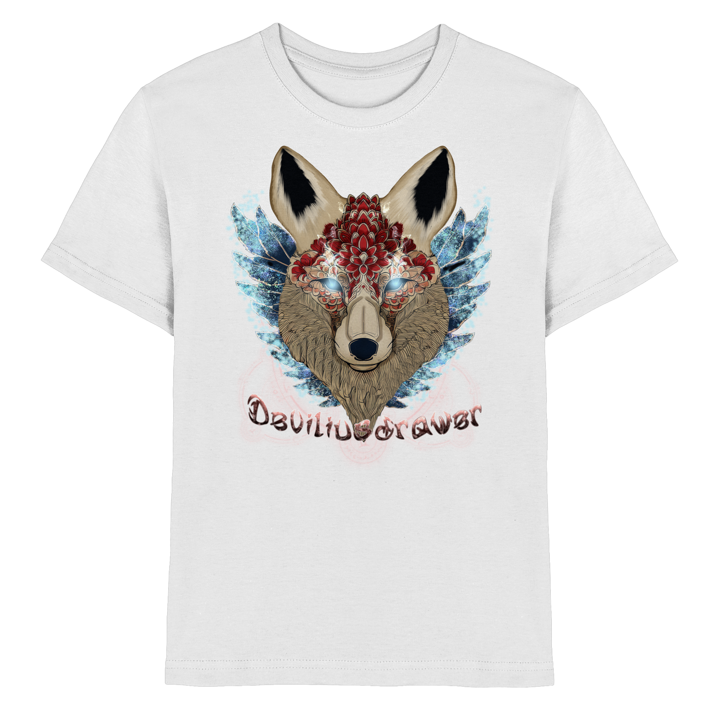 Deviliusdrawer Diamond Kitsune - Kids Premium Shirt