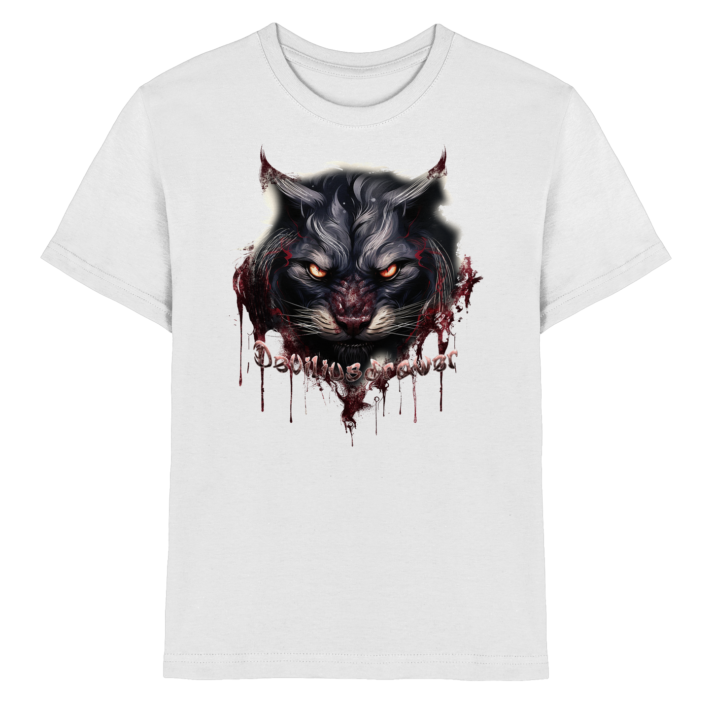 Deviliusdrawer Badass Cat - Kids Premium Shirt
