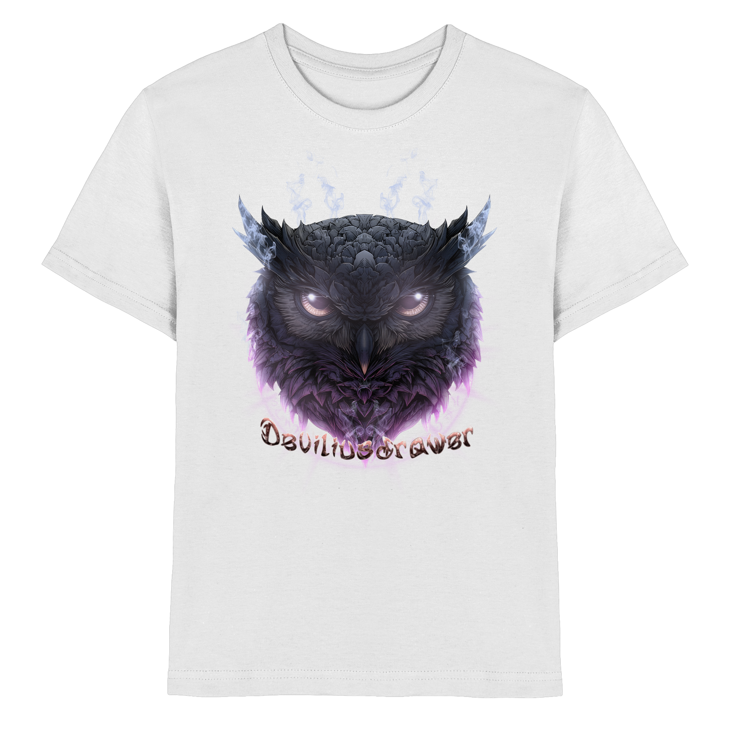 Deviliusdrawer Darkness Owl - Kids Premium Shirt