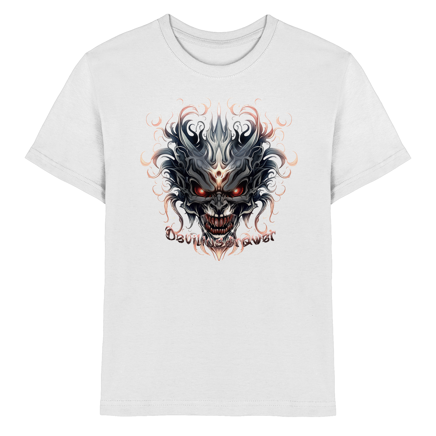 Deviliusdrawer Demon Mask - Kids Premium Shirt