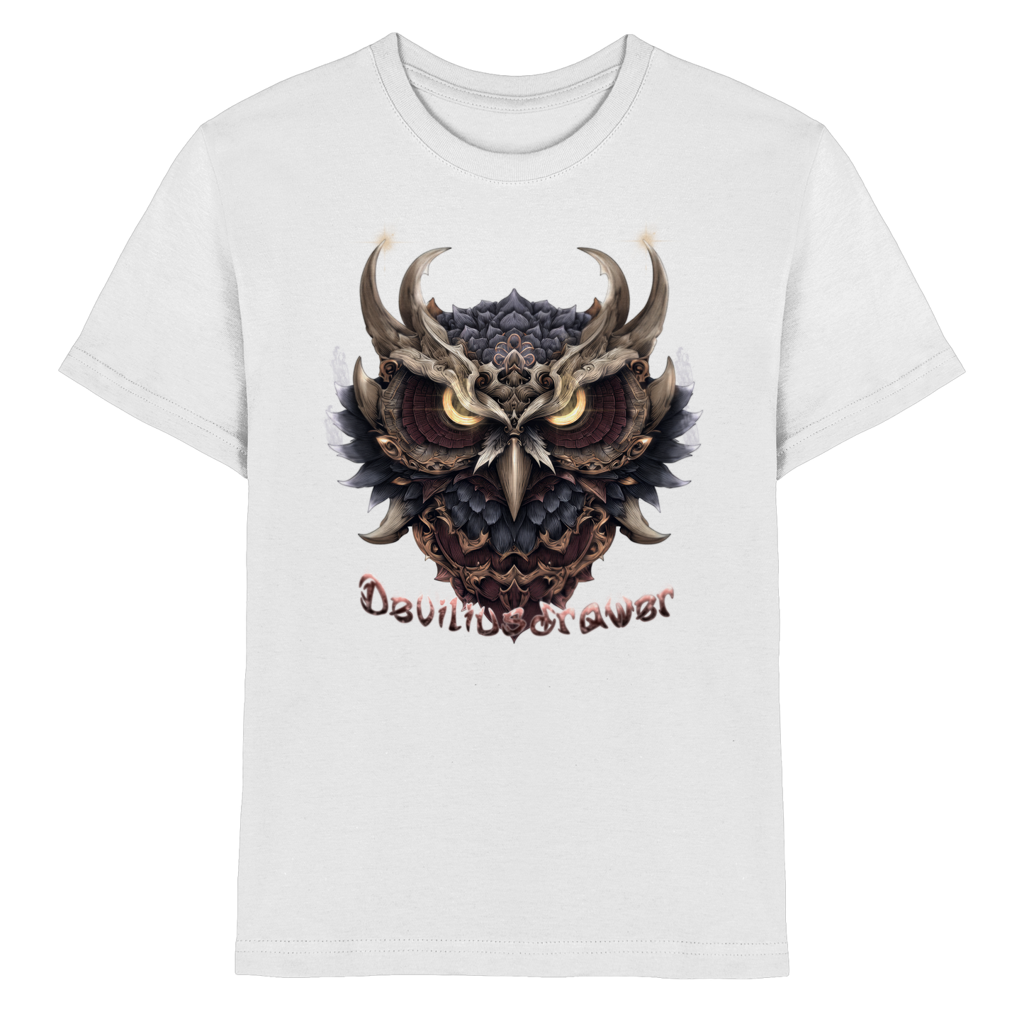 Deviliusdrawer Golden Owl - Kids Premium Shirt