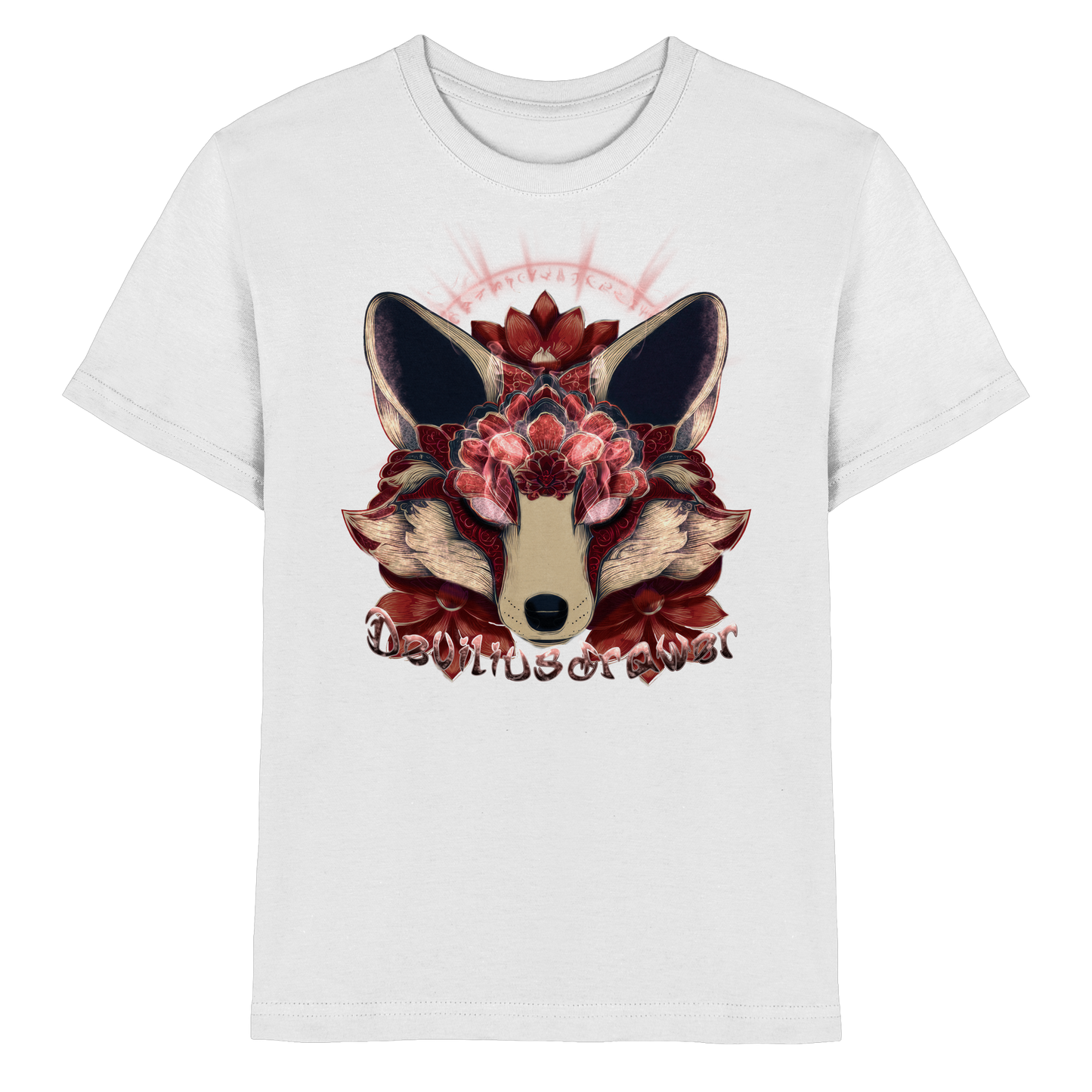 Deviliusdrawer Fire Kitsune - Kids Premium Shirt