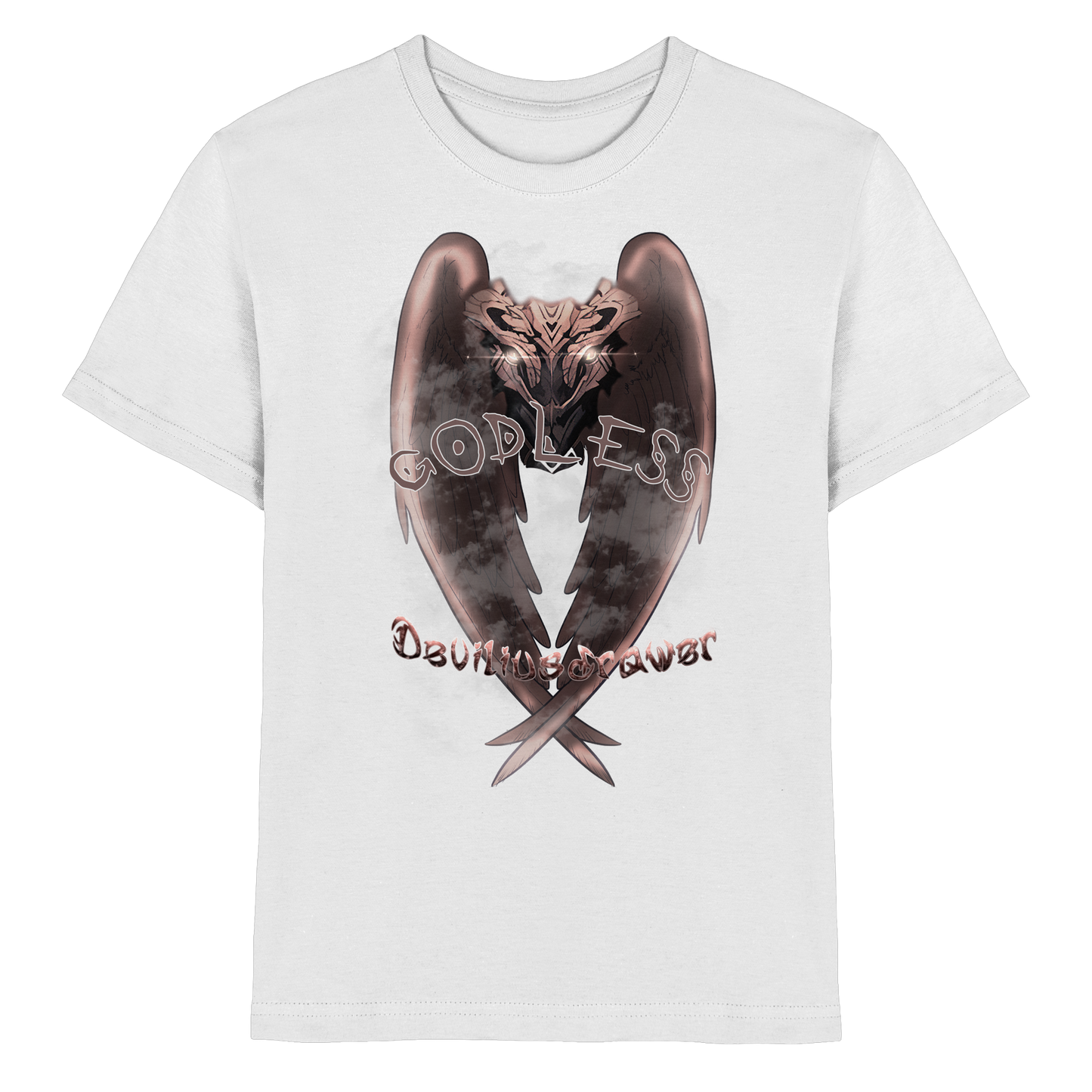 Deviliusdrawer Godless Owl - Kids Premium Shirt