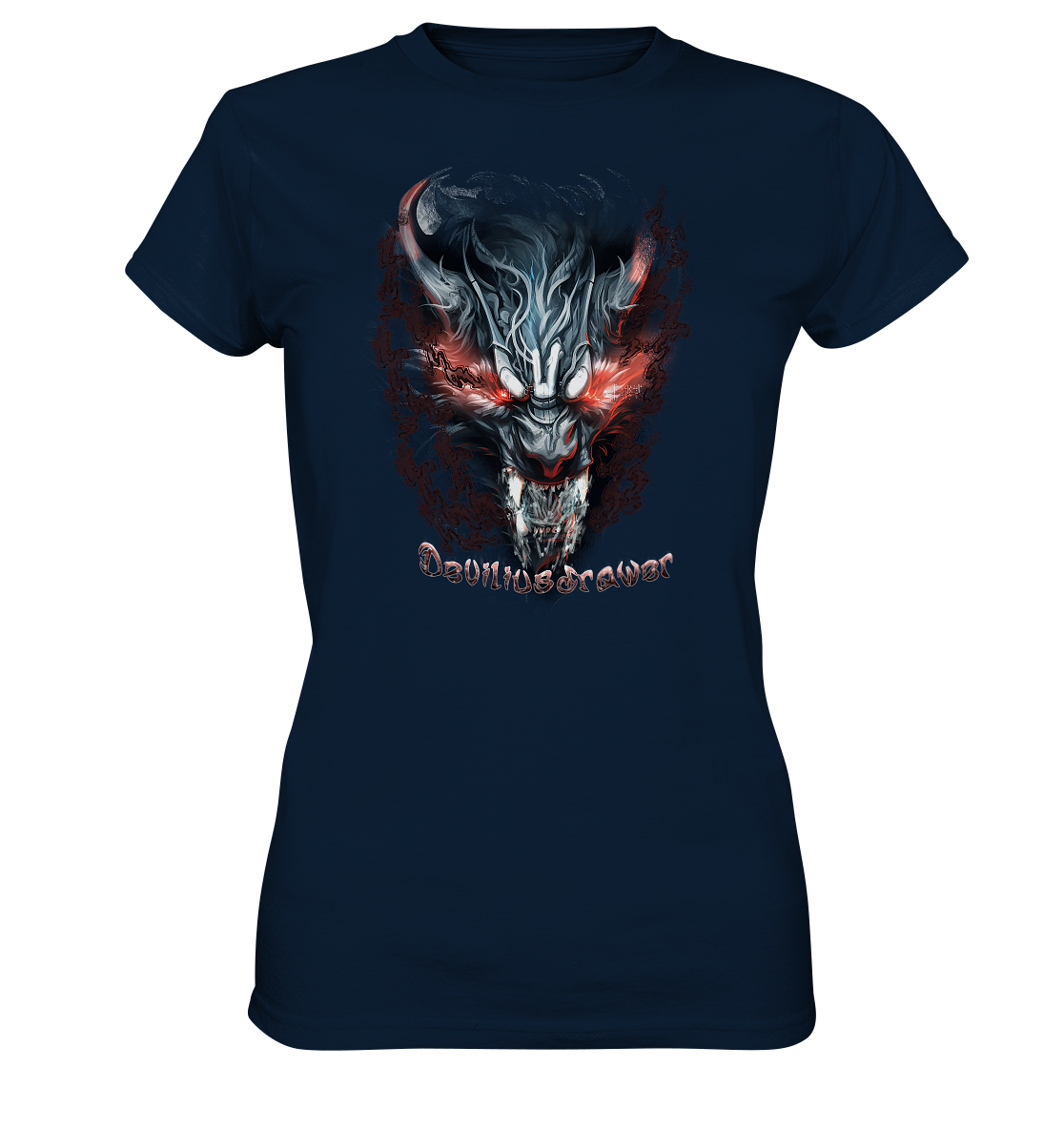 Deviliusdrawer Beast Wolf - Ladies Premium Shirt