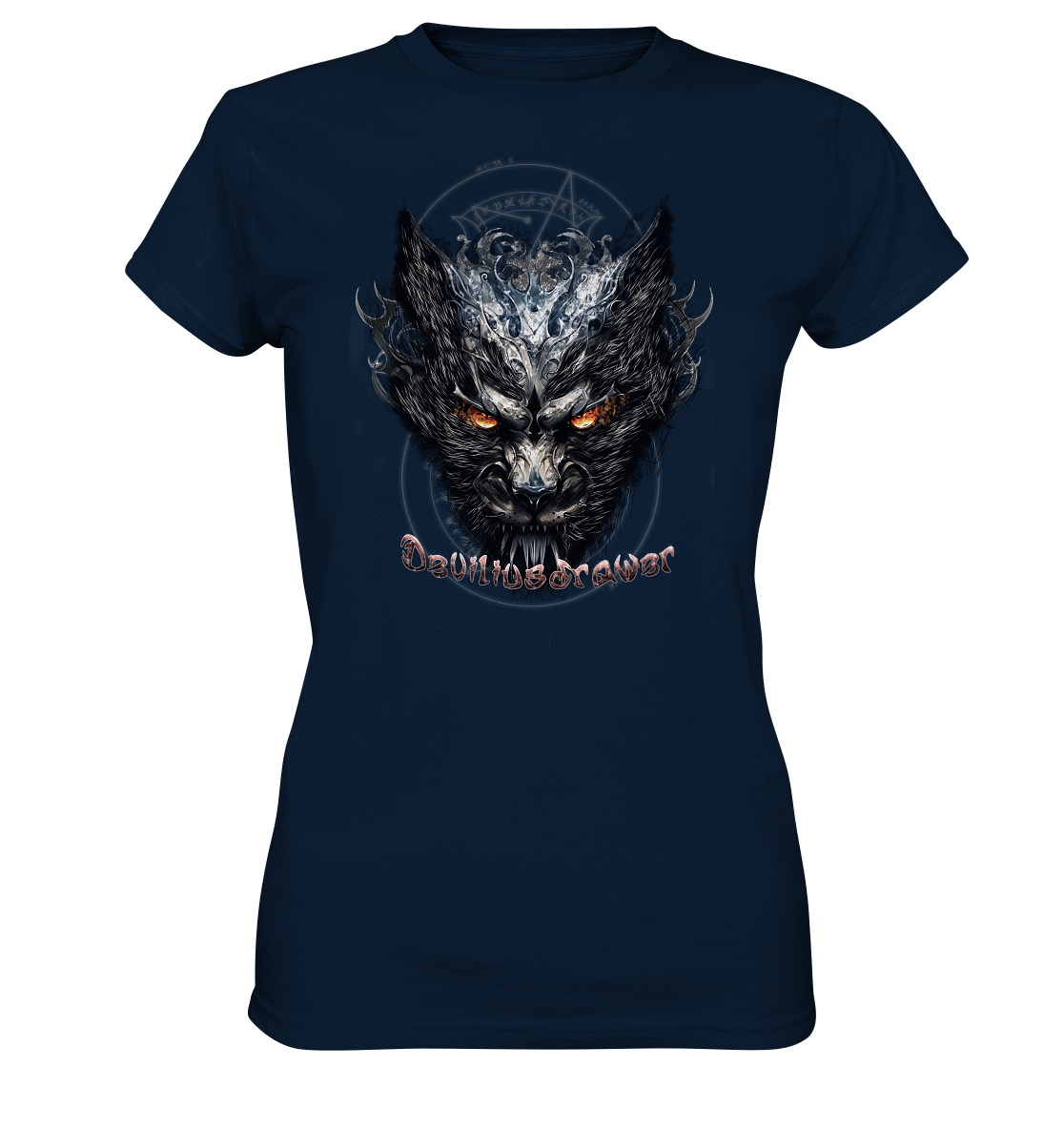Deviliusdrawer Iron Cat - Ladies Premium Shirt