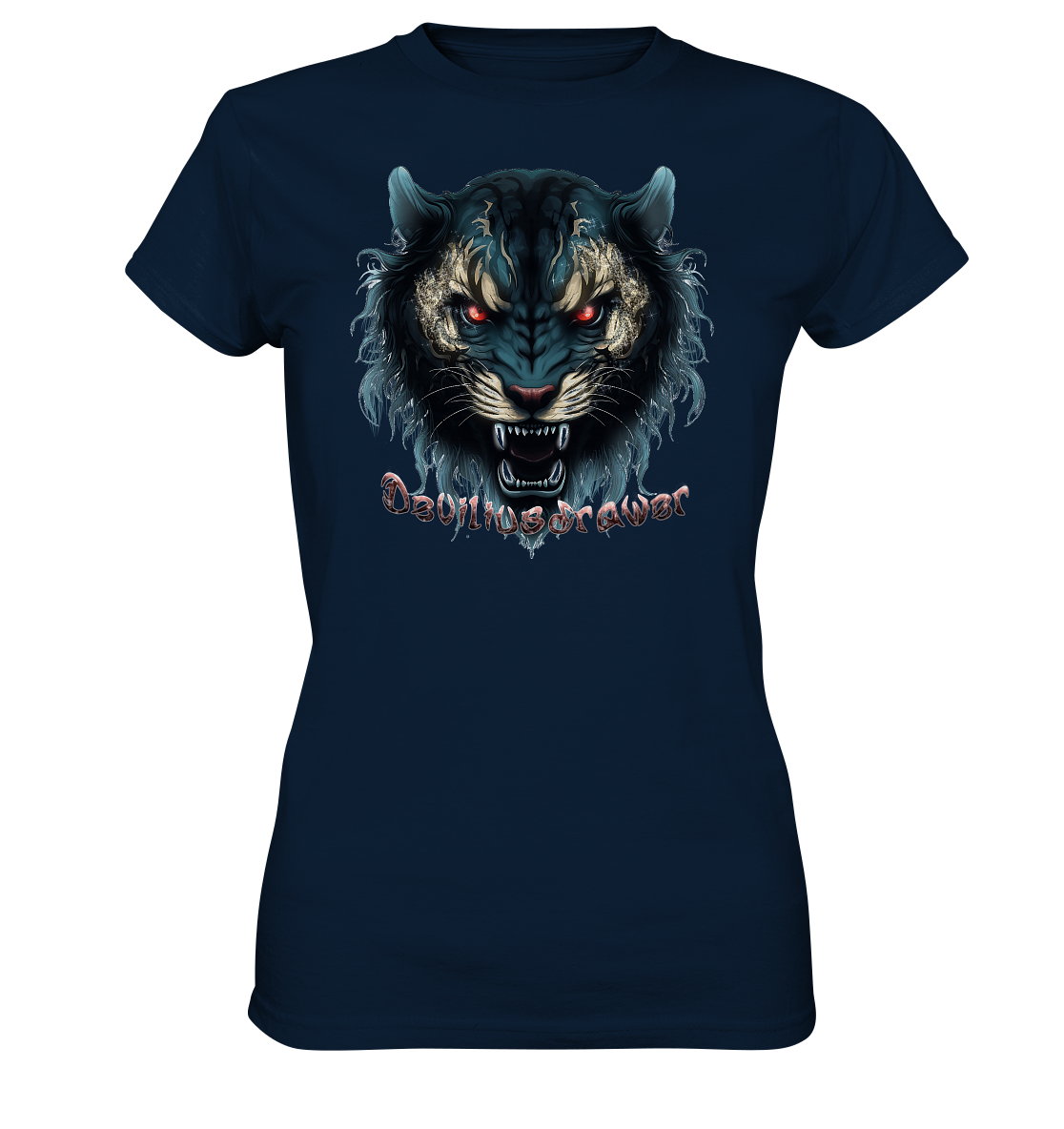 Deviliusdrawer Tigercat - Ladies Premium Shirt