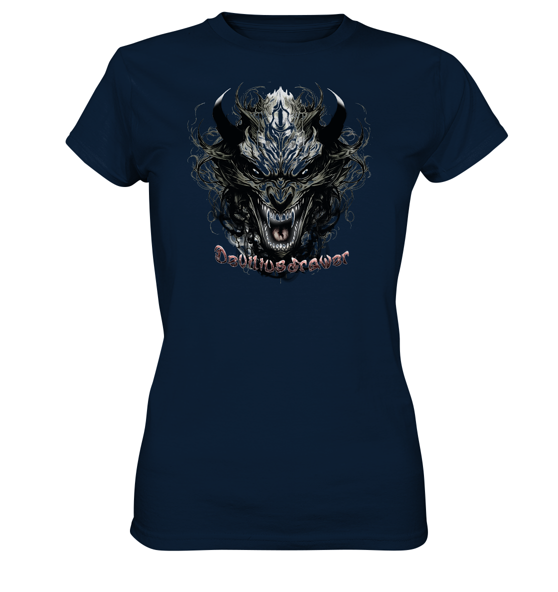 Deviliusdrawer Devil Vampire - Ladies Premium Shirt