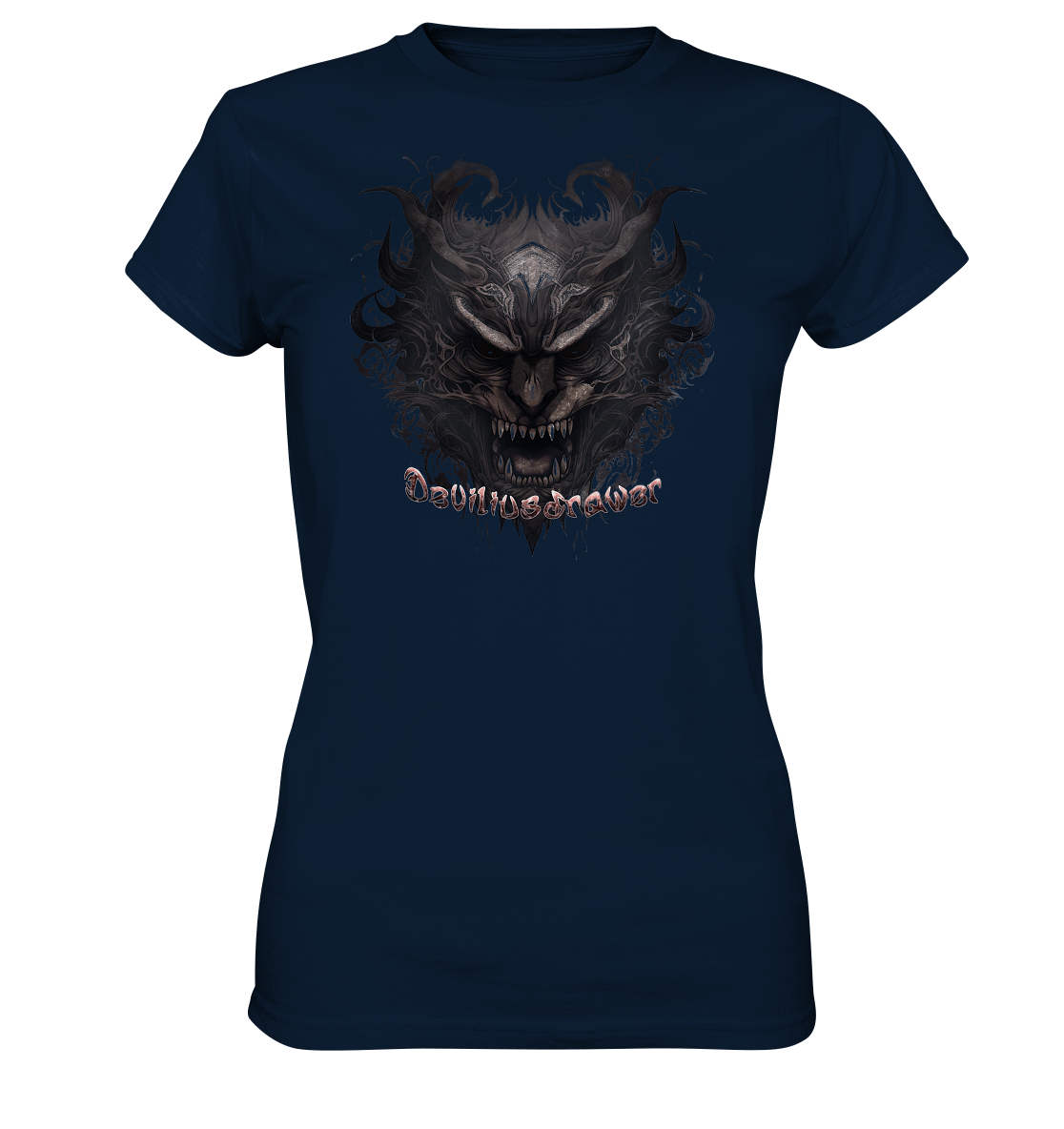 Deviliusdrawer Devils Demon - Ladies Premium Shirt