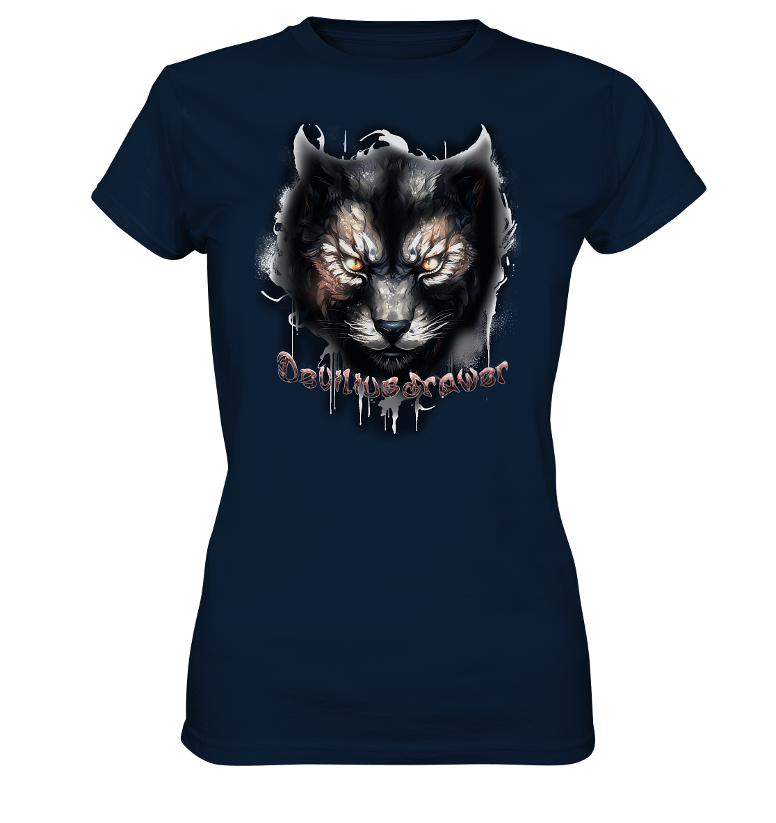 Deviliusdrawer Vampire Cat - Ladies Premium Shirt