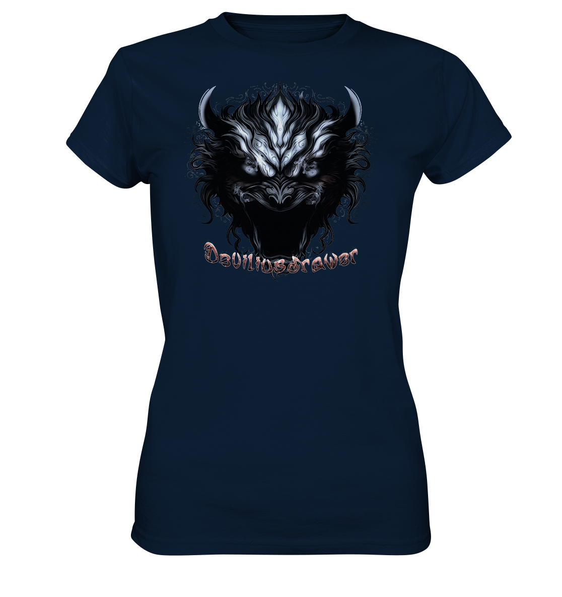 Deviliusdrawer Zombie Demon - Ladies Premium Shirt