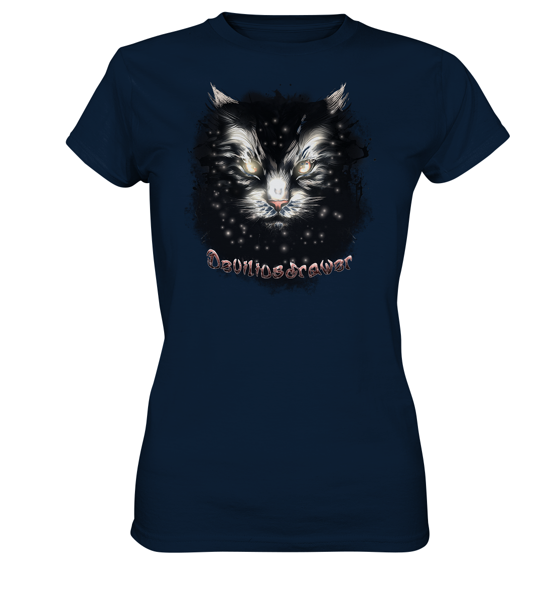 Deviliusdrawer Star Cat - Ladies Premium Shirt