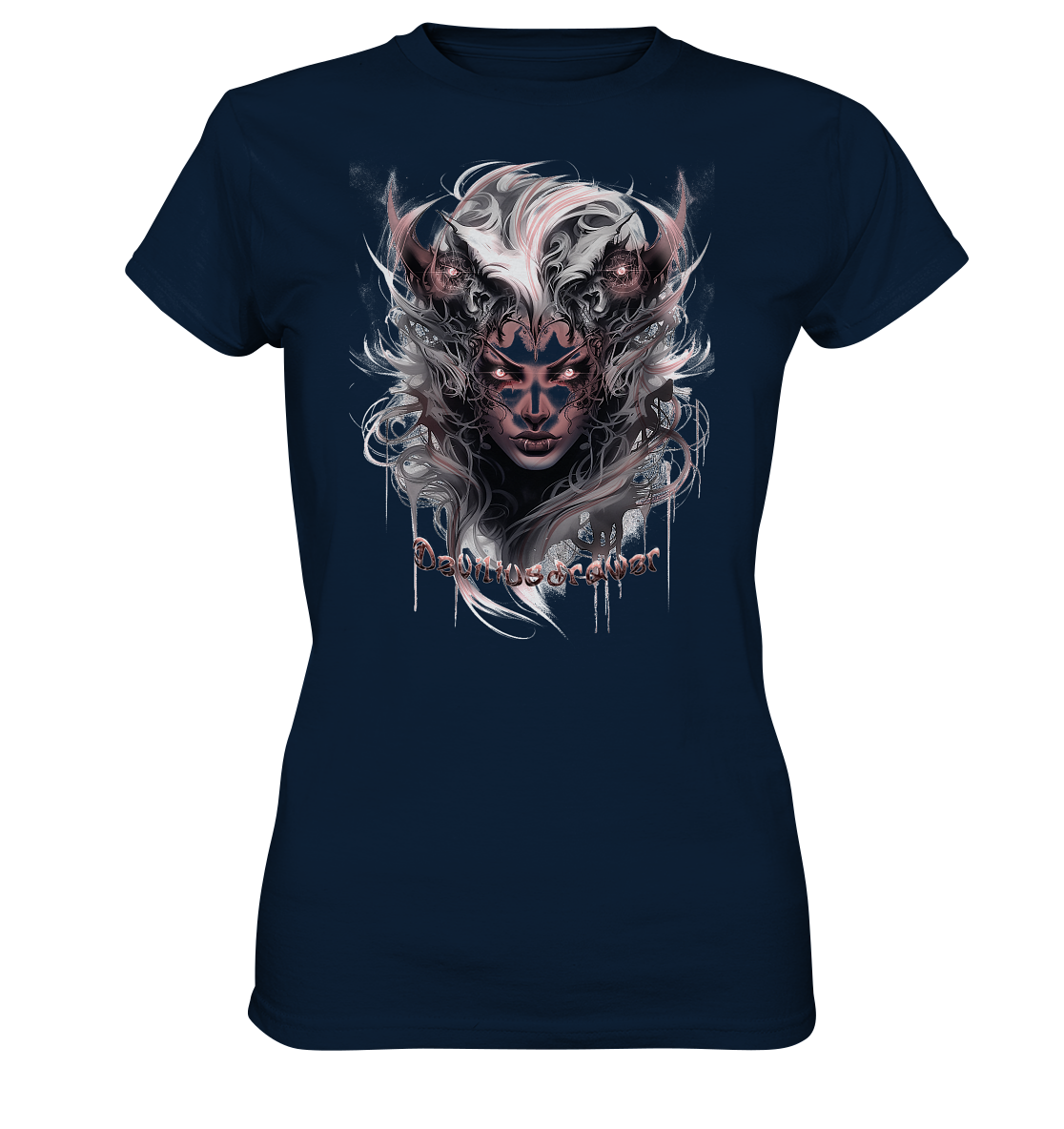 Deviliusdrawer Demonic Elf - Ladies Premium Shirt