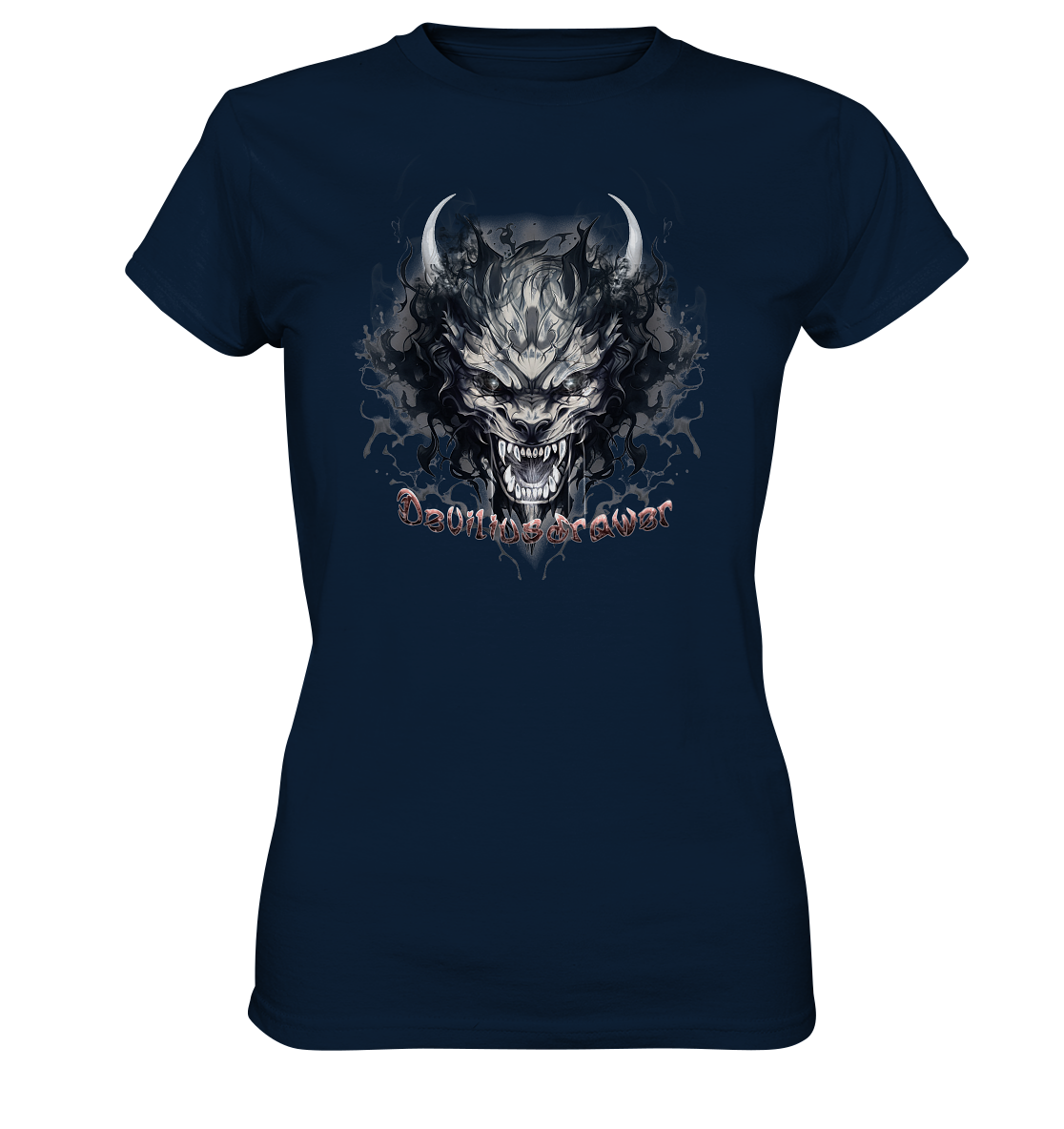 Deviliusdrawer Smoke Beast - Ladies Premium Shirt
