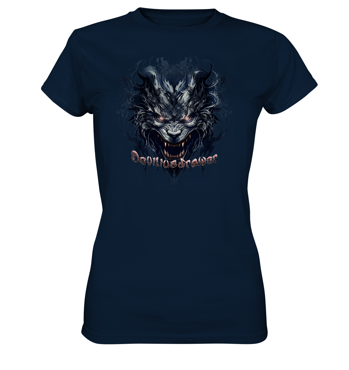 Deviliusdrawer Cruel Wolf - Ladies Premium Shirt