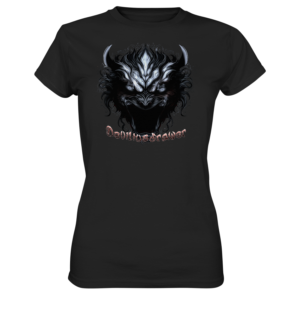 Deviliusdrawer Zombie Demon - Ladies Premium Shirt