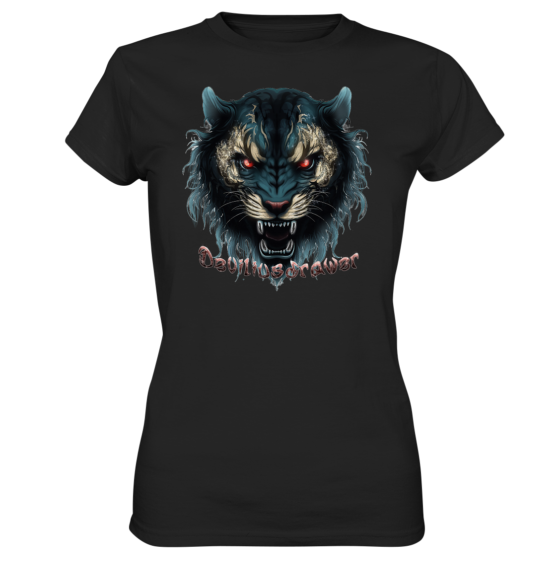 Deviliusdrawer Tigercat - Ladies Premium Shirt