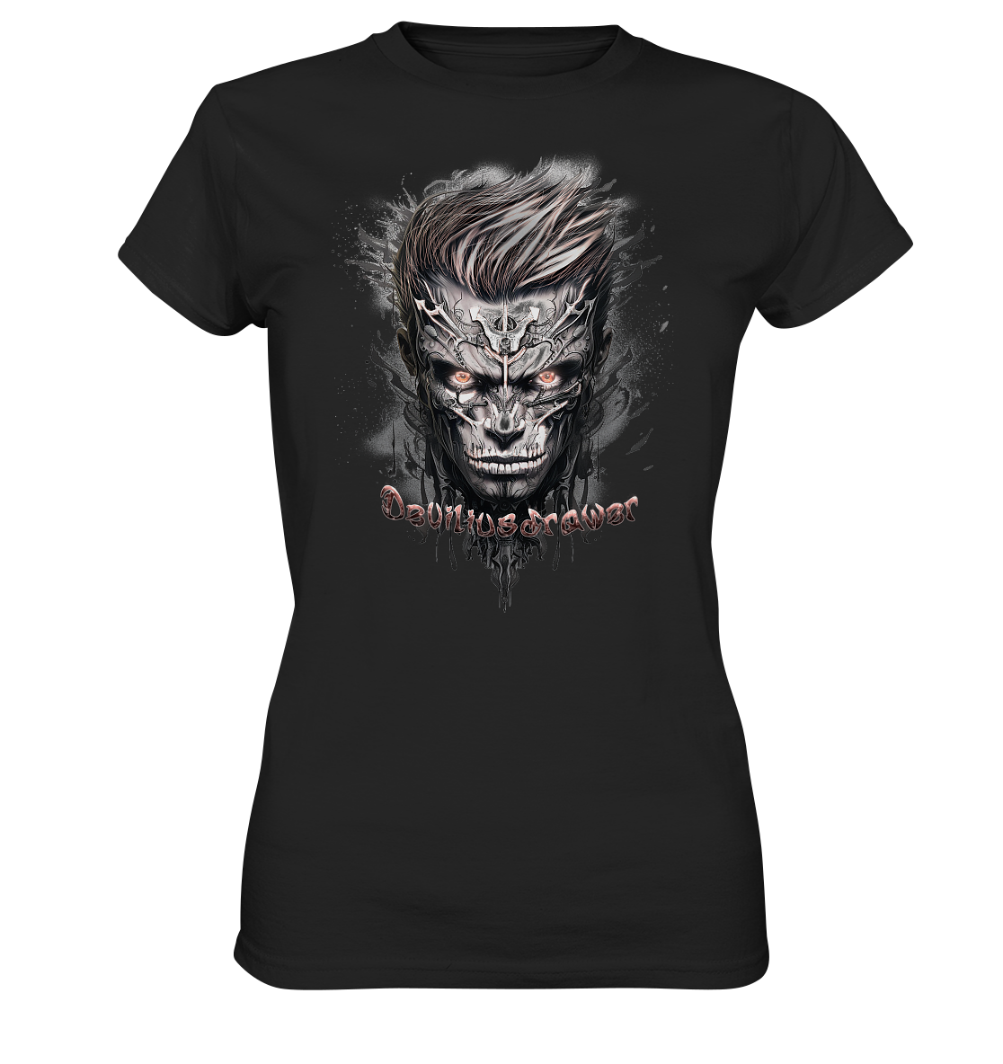 Couple Wear Cyborg Men - Classic and Ladys Premium T-Shirt