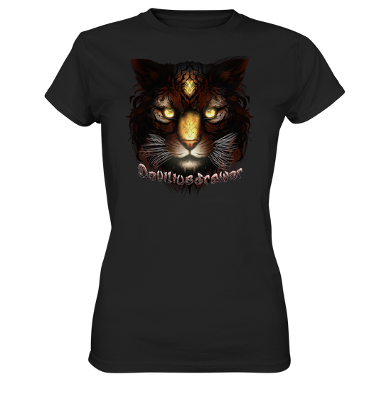Couple Wear Gold Tigercat - Classic and Ladys Premium T-Shirt