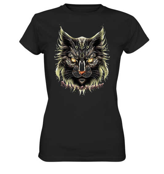 Couple Wear Golden Cat - Classic and Ladys Premium T-Shirt