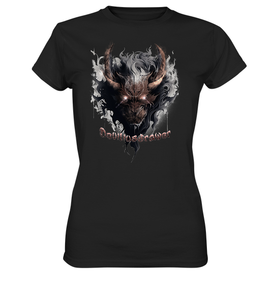 Couple Wear Magic Redeyed Demon - Classic and Ladys Premium T-Shirt