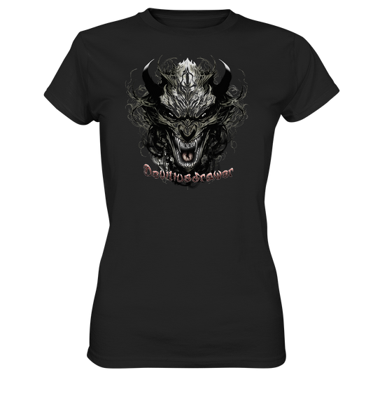 Couple Wear Devil Vampire - Classic and Ladys Premium T-Shirt
