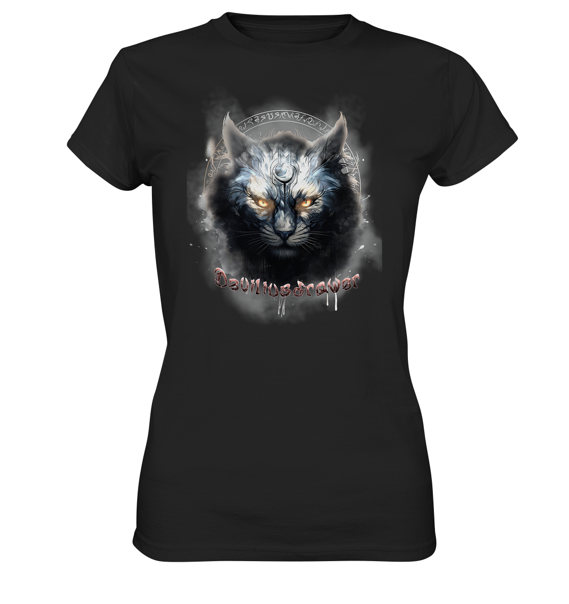 Couple Wear Mysthic Cat - Classic and Ladys Premium T-Shirt