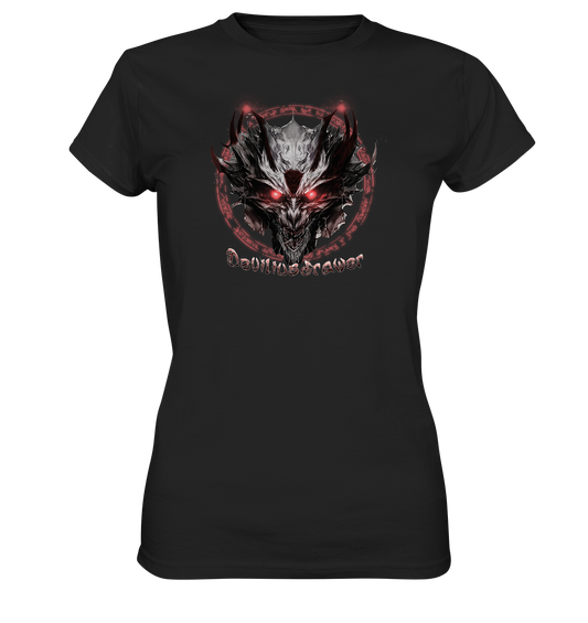 Couple Wear Magic Glow Devil - Classic and Ladys Premium T-Shirt