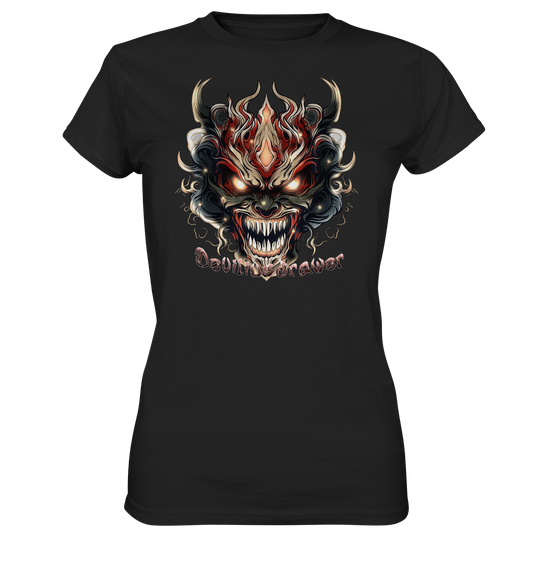 Couple Wear Evil Vamp Mask - Classic and Ladys Premium T-Shirt