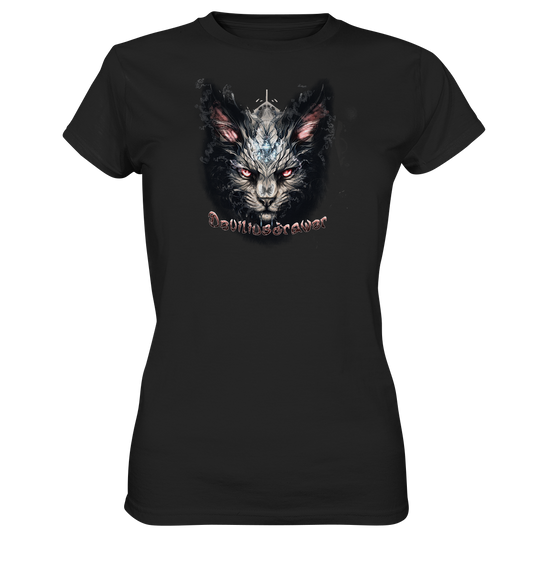 Couple Wear Myshtical Redeyed Cat - Classic and Ladys Premium T-Shirt
