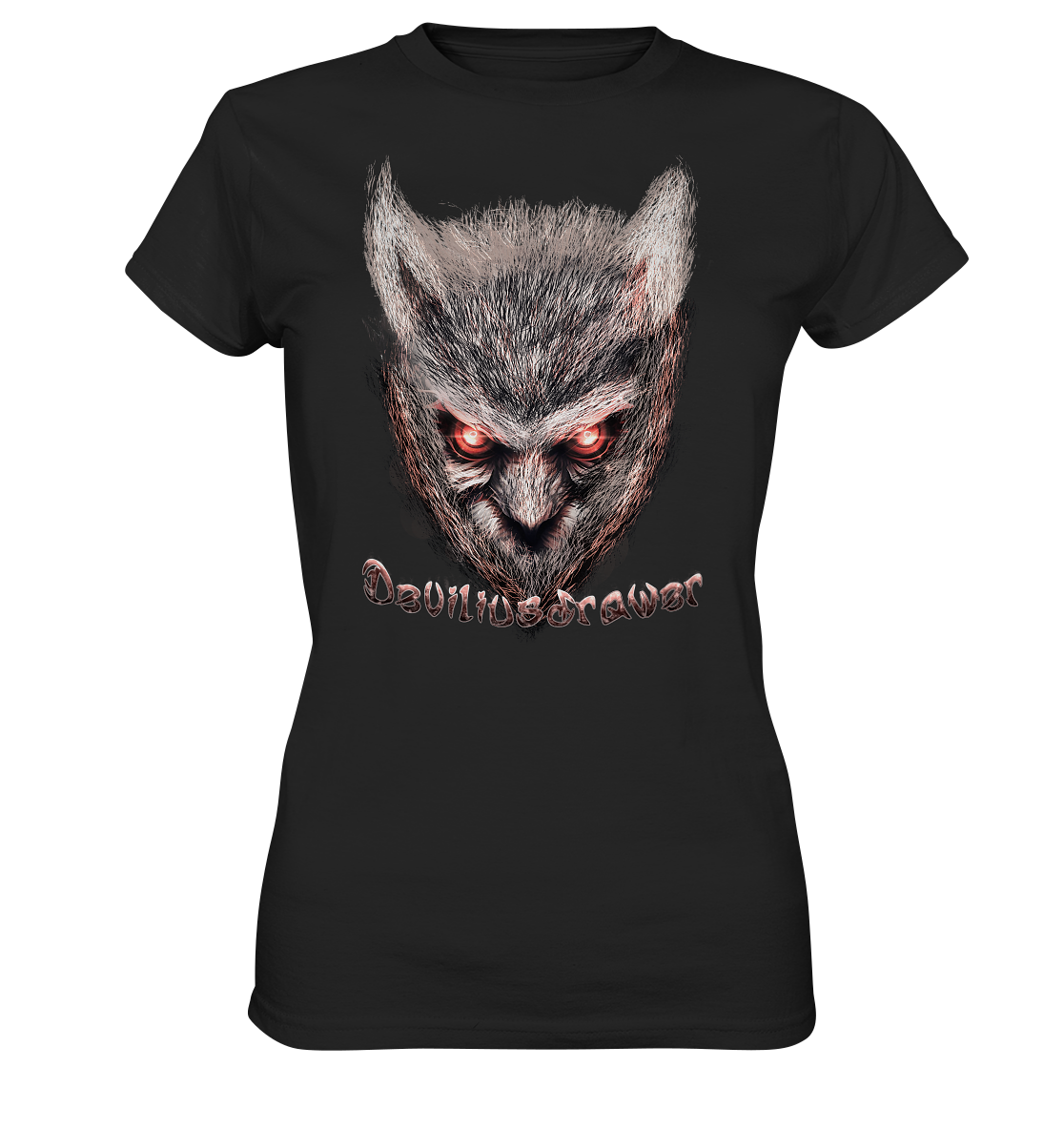 Couple Wear Red Eyed Owl - Classic and Ladys Premium T-Shirt