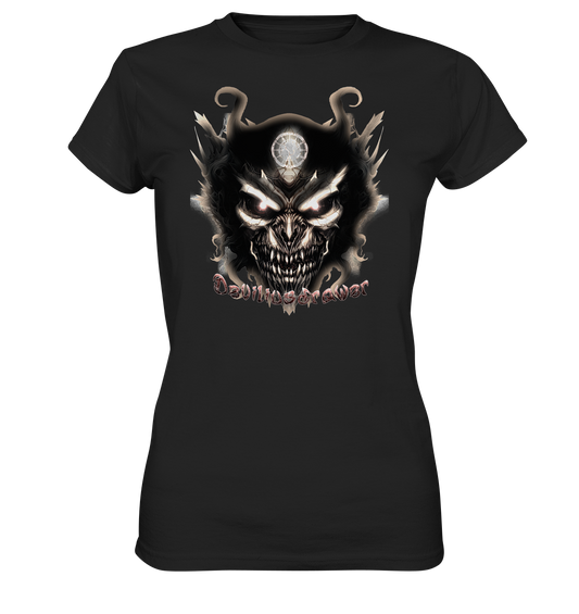 Couple Wear Dark Devil - Classic and Ladys Premium T-Shirt