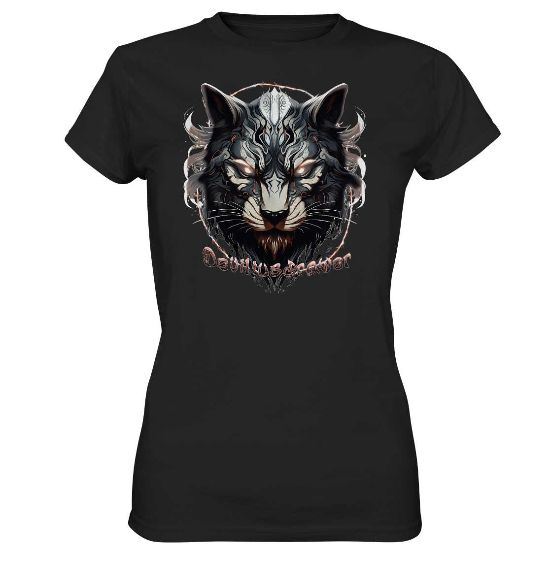 Couple Wear Wolfcat - Classic and Ladys Premium T-Shirt