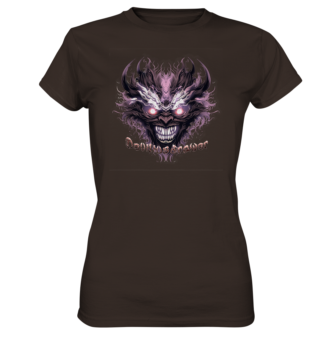 Deviliusdrawer Crazy Mask - Ladies Premium Shirt