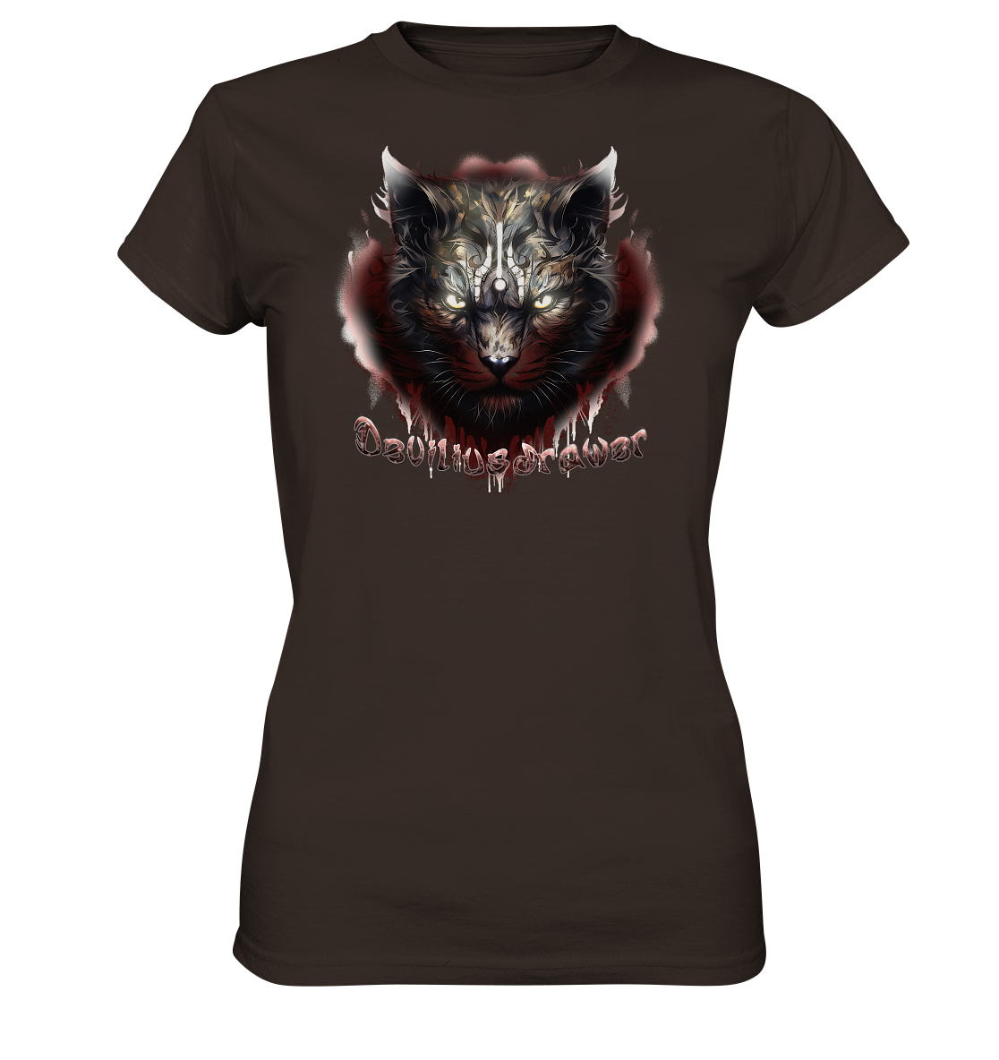 Deviliusdrawer Angry Badass - Ladies Premium Shirt