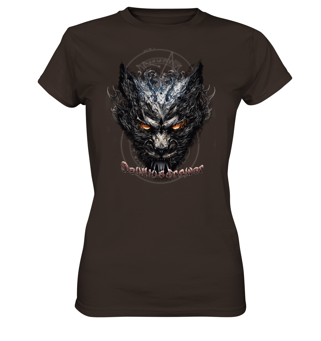 Deviliusdrawer Iron Cat - Ladies Premium Shirt